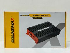 SOUNDMAX SX-N400.4 4 KANALLI AMFİ 4 OHM 4X75 WATT RMS POWER
