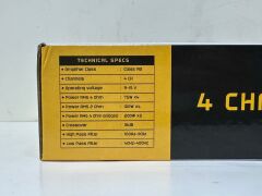 SOUNDMAX SX-N400.4 4 KANALLI AMFİ 4 OHM 4X75 WATT RMS POWER