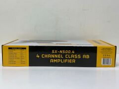 SOUNDMAX SX-N500.4 4 KANALLI AMFİ 4 OHM 4X90 WATT RMS POWER
