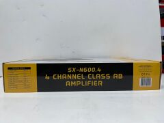 SOUNDMAX SX-N600.4 4 KANALLI AMFİ 4 OHM 4X120 WATT RMS POWER