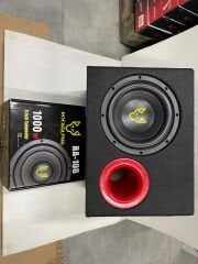 ROCK ALPHA RA-108 20 CM SUBWOOFER BAS KABİNLİ 1000 WATT MAXİMUM POWER 250 WATT RMS POWER